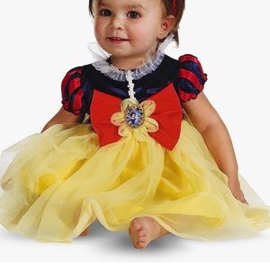 Disney Snow White Costume - Red, Yellow, Blue